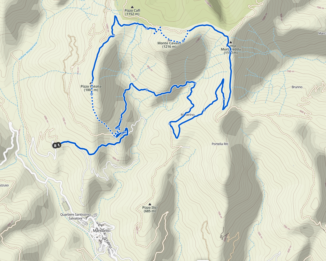 Mandanici – Monte Cavallo