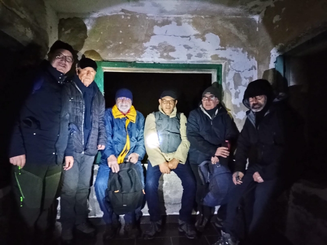 Trekking notturno a Colle San Rizzo del 2 febbraio 2024