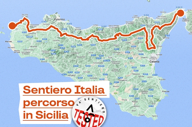 Il Sentiero Italia in Sicilia